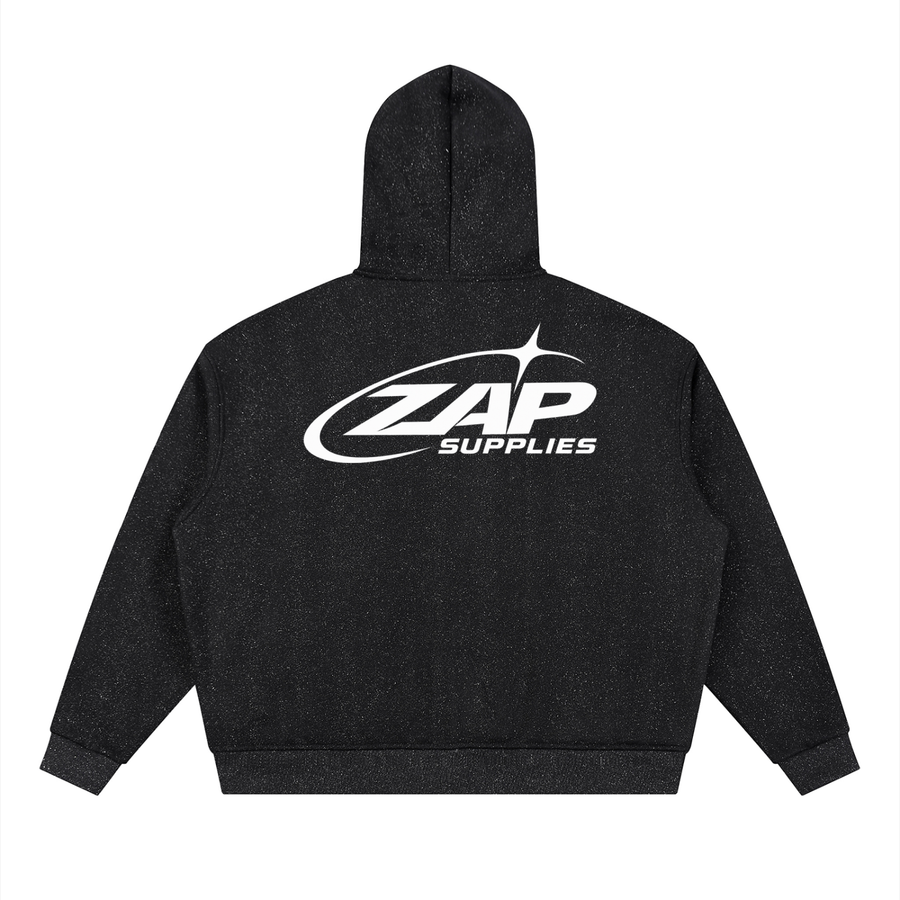 Zap Supplies Sparkle Zip Hoodie