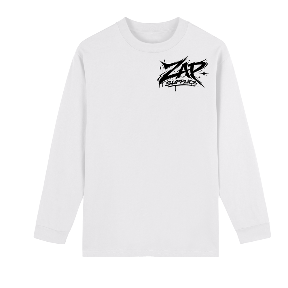 Zap Supplies White Long Sleeve