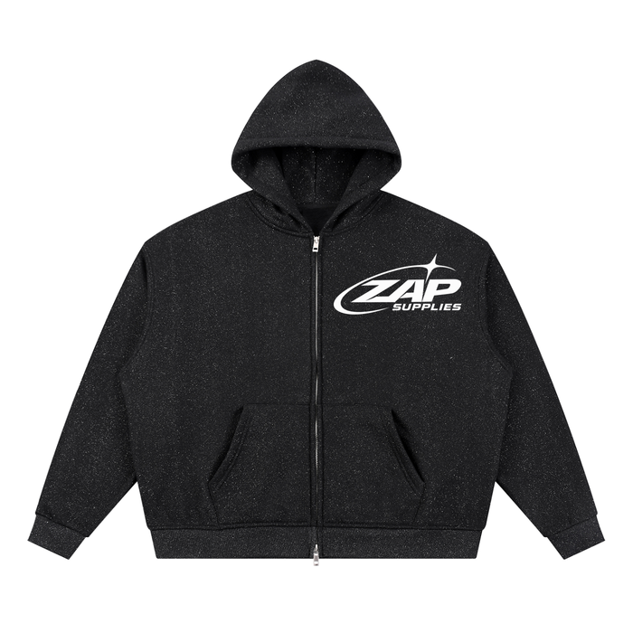 Zap Supplies Sparkle Zip Hoodie