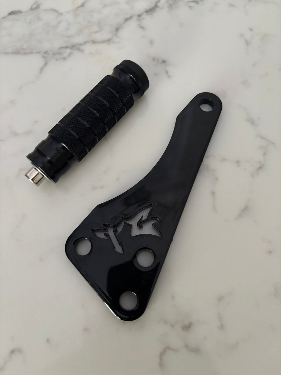 Talaria X3 footlock and bracket