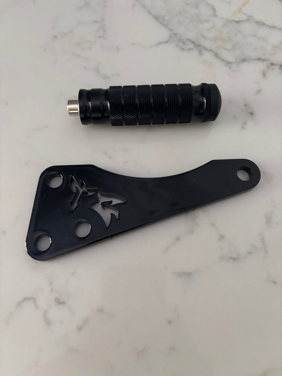 Talaria X3 footlock and bracket