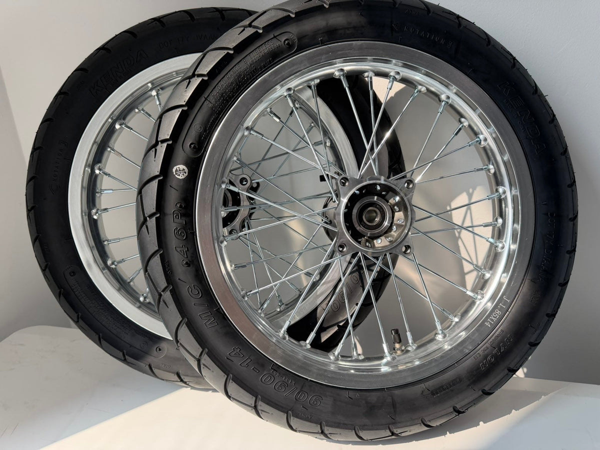 Chrome Super Motos 12"/14"