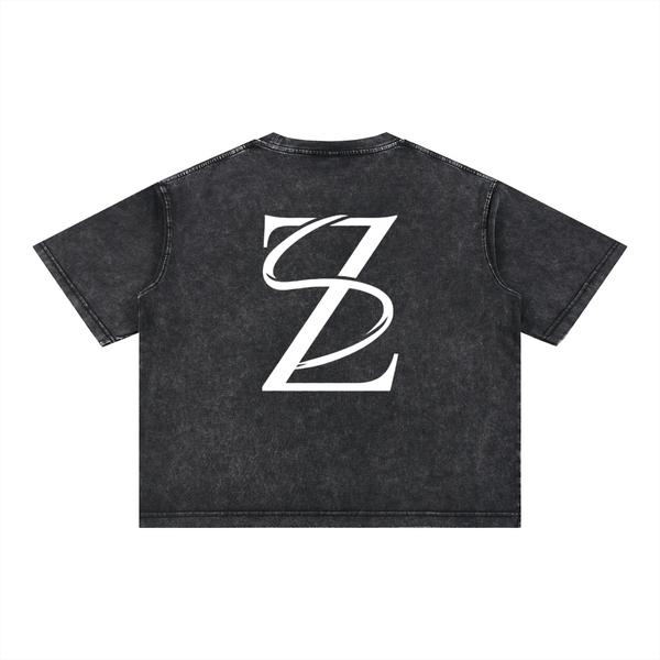 ZS Mineral Wash Boxy Cotton T-Shirt