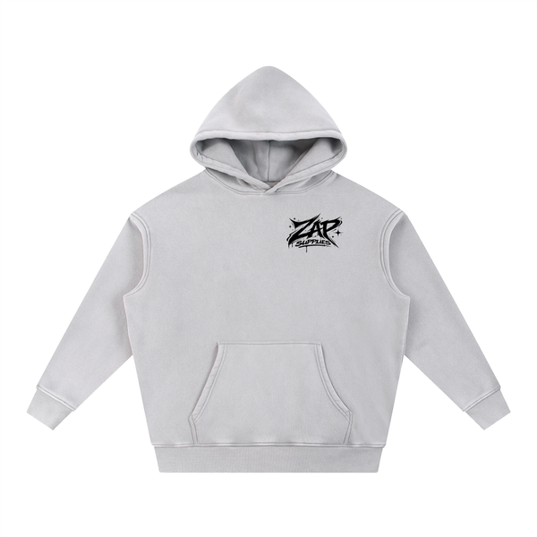 Zap Supplies White Hoodie